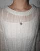 Pair Of Love [925Silver]Cushion Heart Ribboon Necklace