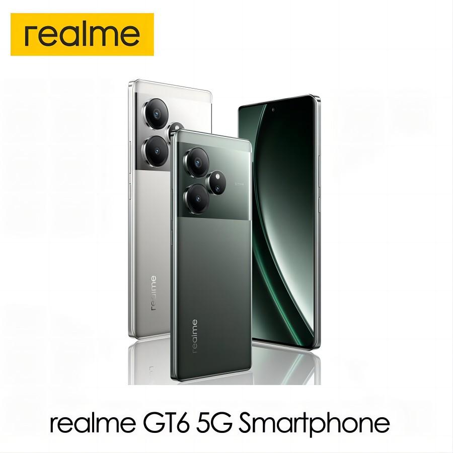 

Смартфон Realme GT 6 5G Snapdragon 8s Gen 3, 5500 мАч, 120 Вт, аккумулятор 6,78, 120 Гц, 6000 нит, дисплей NFC