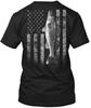 Real Walleye Fishing Flag T Shirt Made In the USA Size S To 5XL - 100%- 100%
