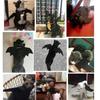 Fashion Cat Clothes Bat Wings Funny Dog Costume Artificial Wing Pet Cosplay Prop Halloween Christmas Cat Costume Pet Products