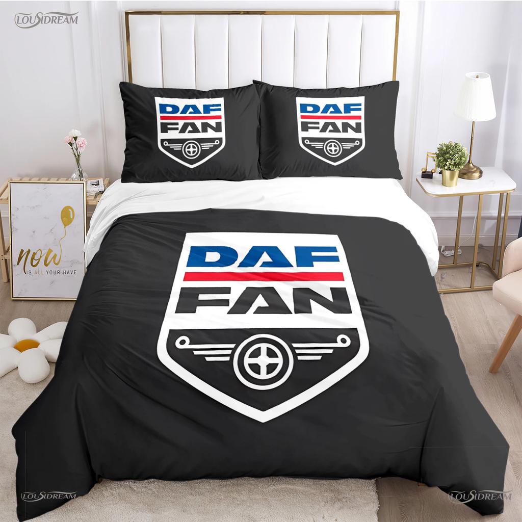 Comforter Casal Daf Truck All Season Comforter Bedding Sets Soft And S Boys Single/Double/Queen/King