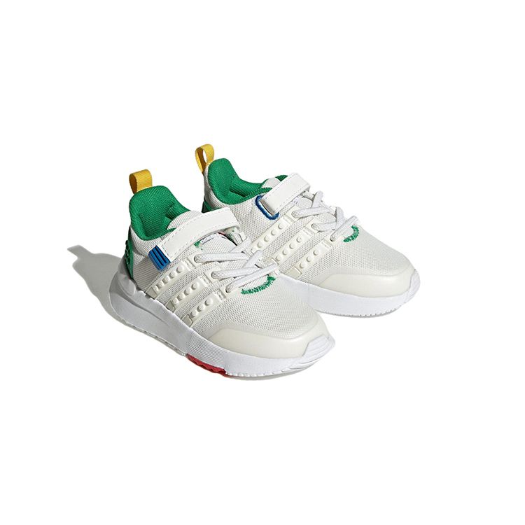 LEGO x Adidas Racer TR21 I Bílé Zelené Dětské Tenisky Core-White HQ1320