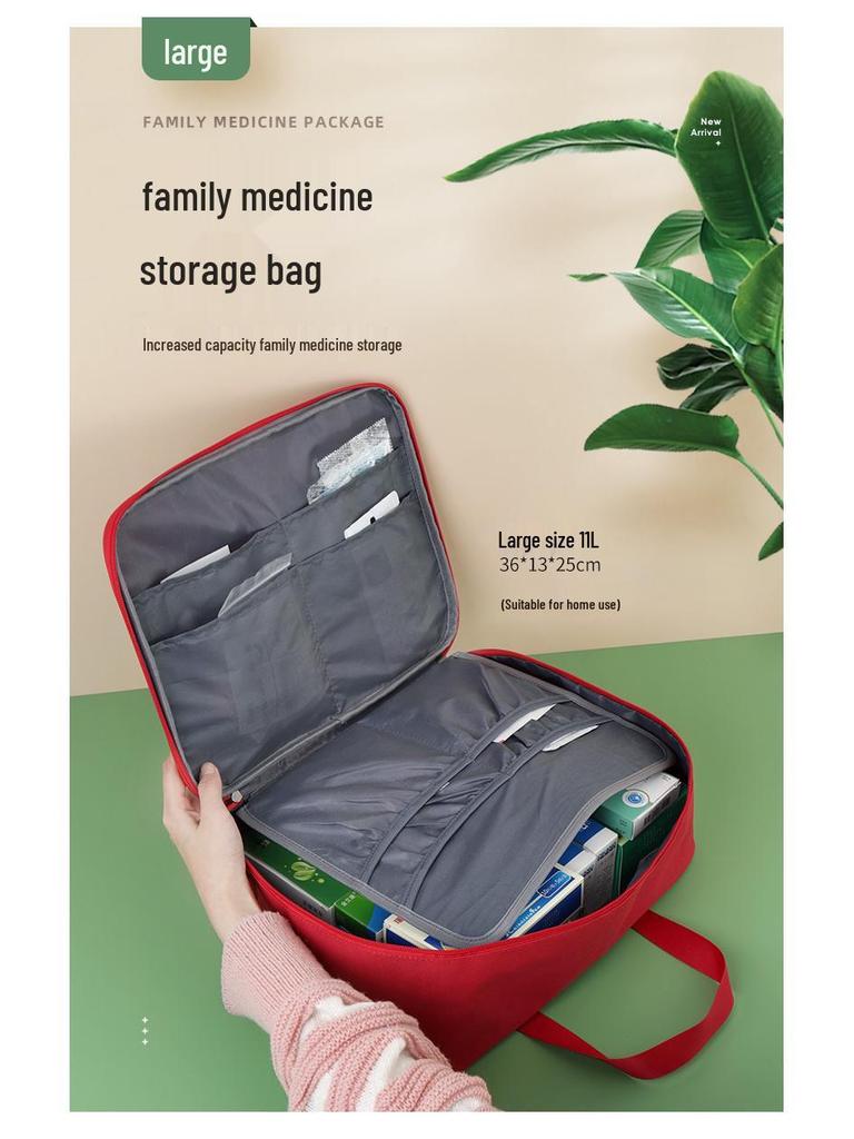 Health & Safety Back-to-School Kit: Child & Adult Medical Essentials and Storage Bag