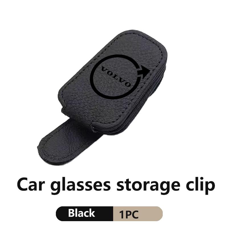 

Universal Car Glasses Holding Clip Hanger Eyeglasses Mount For Volvo V50 S60 XC60 S40 XC40 XC90 V60 S80 S90 V70 XC70