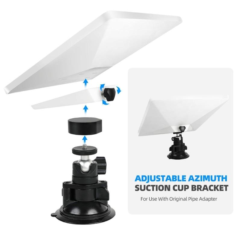 Car Roof Mount Kit for Mini 360 Degree Rotating Suction Cup Mount Bracket Universal Mounting On Smooth Surfaces