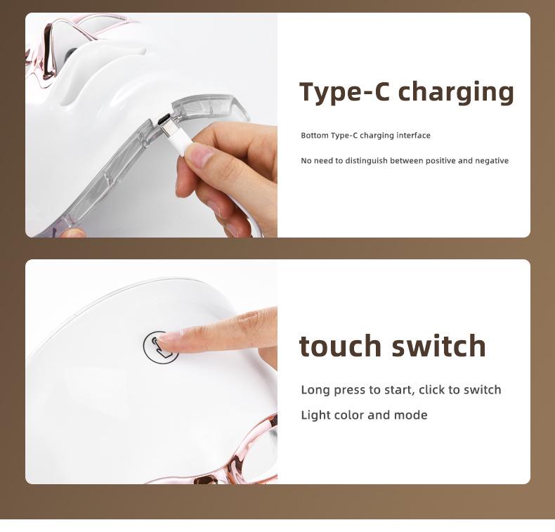 LED Light Therapy Face Mask for Acne Removal and Skin Rejuvenation