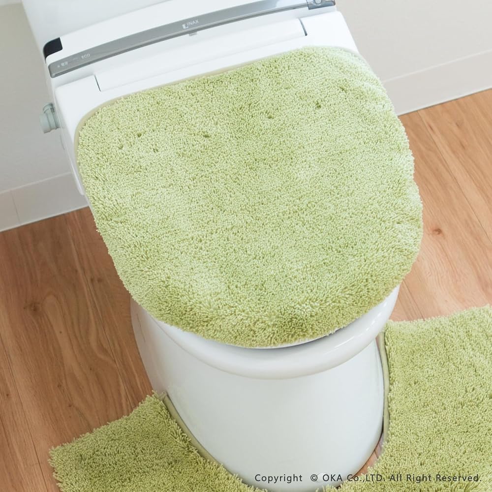 OKA Kando Ryoko D Nature Toilet Seat Cover, Drenimo Type, Suitable for Washlet, Heated, U-shaped,