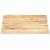 Solid Mango Wood Table Top 25 27 mm Thick 70 * 70 cm