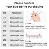 Smart Ring - Health Tracker with SPO₂/HRV/Sleep Monitor, 5ATM Waterproof & No Subscription, 7-Day Battery for Men & Women, iOS A