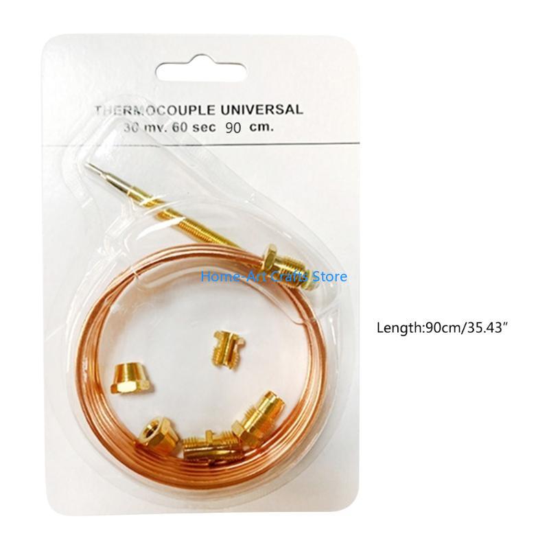 Y3NA Universal Oven Thermocouple Kits Gas Appliances Oven Cooking Stove Replacement