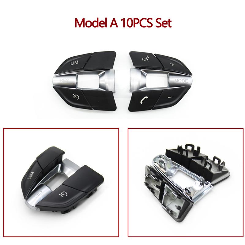 Motorsport Car Steering Wheel Buttons Control Knob Button For BMW F10 F11 F30 F31 F34 F01 F02 F07 F06 F12 F25 F26 F15 F16