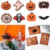 50 ks DIY Dárkové Halloweenské Jmenovky Papírové Halloweenské Papírové Kartičky Halloweenská Párty Dekorace