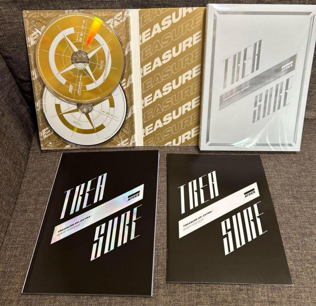 [USED] ATEEZ TREASURE EP.EXTRA ATINY version CD+DVD