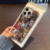 Stylish Design Phone Case For Iphone 17 Air 16 15 Plus 14 13 12 11 Pro Max Clear Shell Screen Monkey Emoticons Minimalist Cover