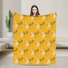 Lion King Simba Friends Blanket  Wool Awesome Breathable Throw Blankets for Chair Covering Sofa  Winter