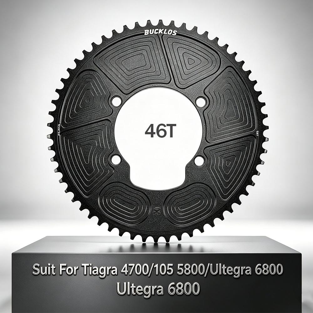 BUCKLOS Road Bike Chainring for Tiagra 4700/105 5800/Ultegra 6800 110BCD Bicycle Chainring For SHIMANO 110 BCD Road Bike Crown
