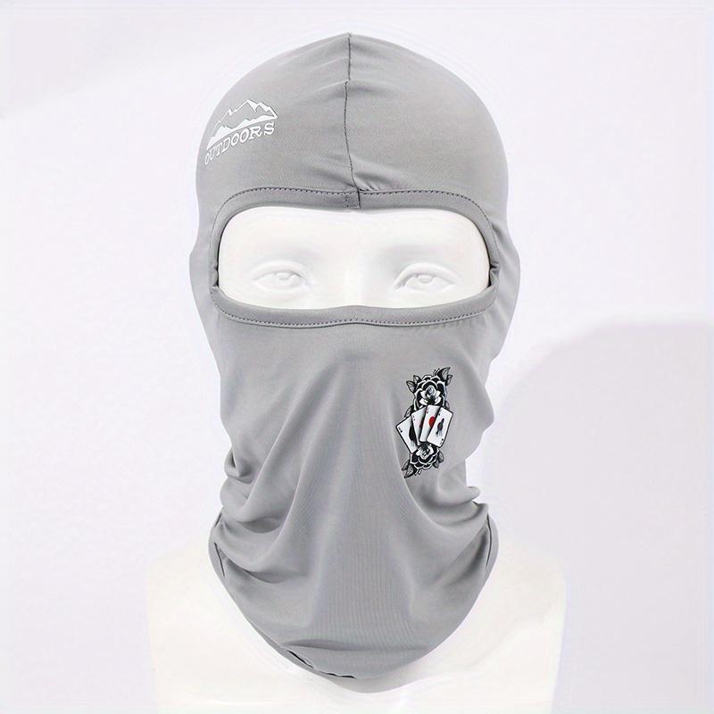 

Спортивна еластична маска для обличчя, дихаюча та швидковисихаюча велосипедна пов язка на голову, вулична вітрозахисна та стійка до УФ-випромінювання чоловіча та жіноча бандана сірий колір