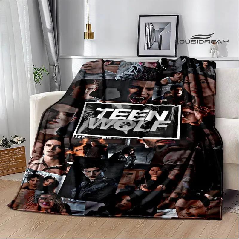 Film Teen Wolf Druckdecke warme Decke Flanschdecke weiche und bequeme Decke Haus Reise Decke Geburtstagsgeschenk