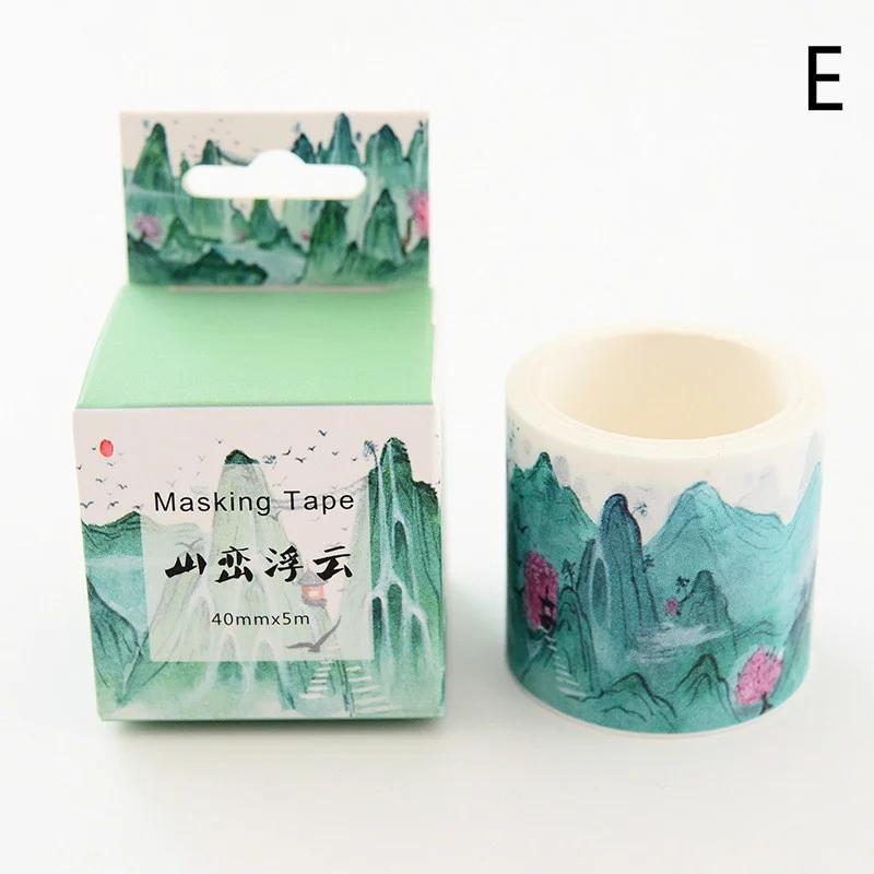 Hand Account Paper Sticker Antiquity Decorative Adhesive Tape DIY Scrapbooking Sticker Label Handmade Decorative Stationery