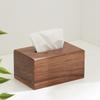 Walnut Bathroom Paper Holder Bathroom Paper Phone Holder with Shelf Tissue Holder Box Rack Toilet Paper Holder