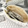 Kulatá Květinová Kapsička na Tužky Korejský Styl Čerstvé Dívky Studenti Roztomilá Taška