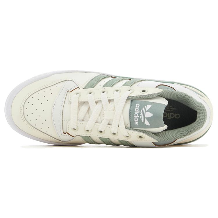 Adidas Forum Bold Off White Silver Green Women Sneakers Cream Cloud-White IG0286