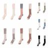 2Pairs Thicken Warm Coral Fleece Stockings Winter Long Tube Socks Cute Floor Plush Stockings  Winter