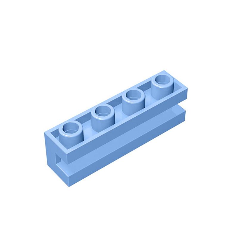 MOC 10PCS 2653 Wall Brick Modified 1x4 With Channel Building Blocks Replaceable Classical Toys Adults Boys Special Day Xmas Gift