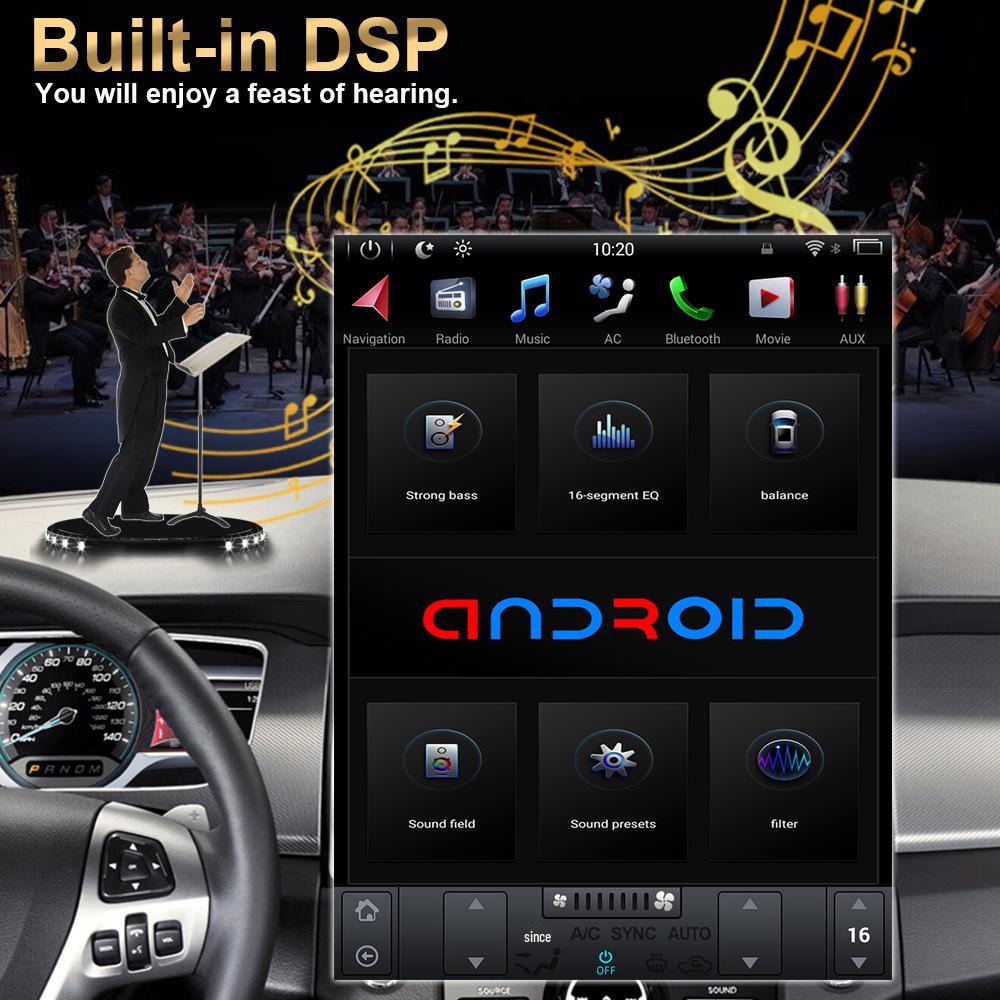 Bluetooth MP5 Player with Wireless CarPlay for 2016 VITO Metris - Smart Central Control Screen