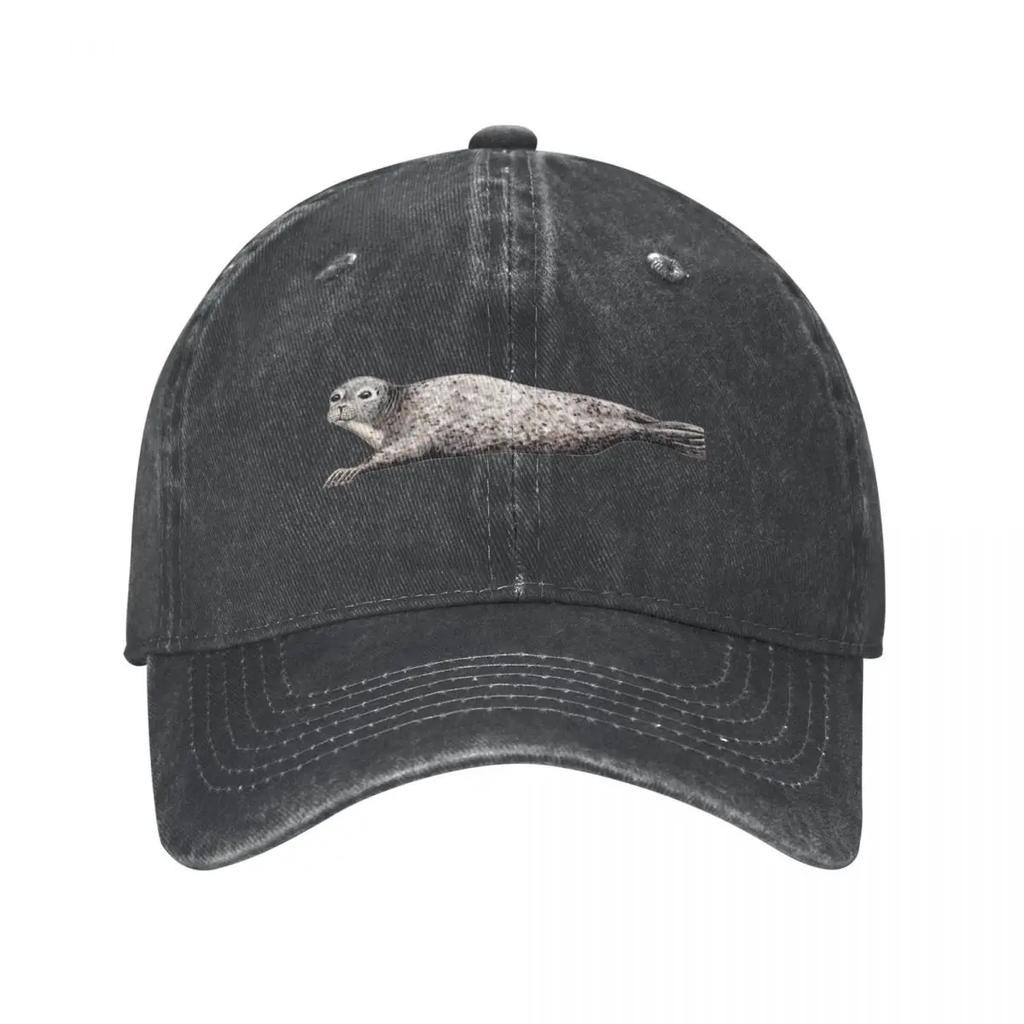 Harbour Seal Baseball Cap Hats New In Hat Man Hat Women'S