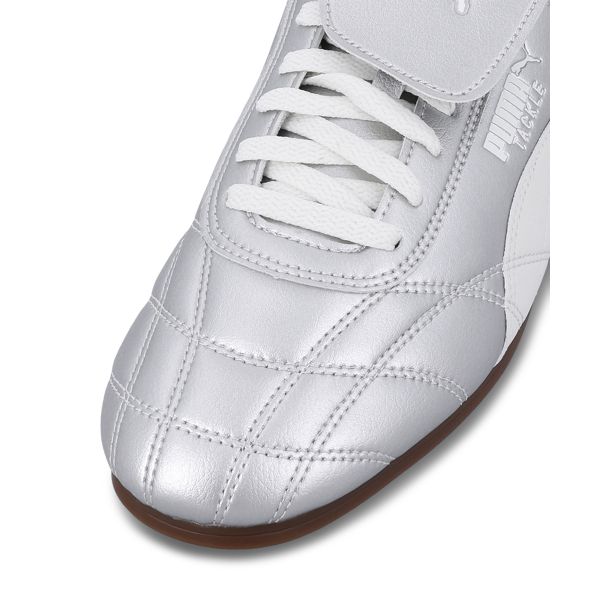 Puma Tackle PRM Metallic Silver Ivory Unisex Sneaker 409116-01