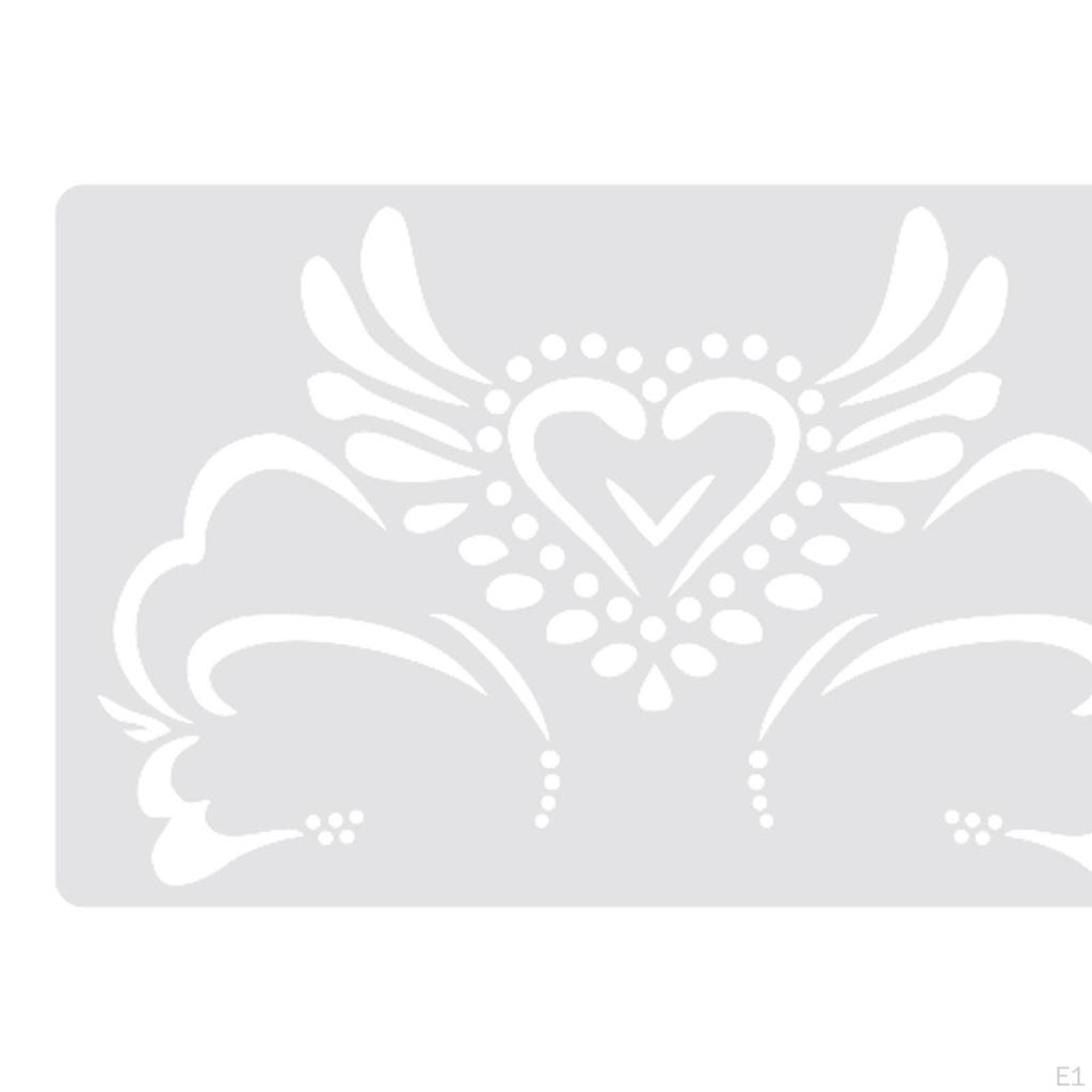 16x Face Paint Stencils Templates, Practical Facial Painting Stencils, Reusable for