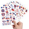 Independence Day Tattoo Stickers Party Holiday Gifts USA Flag Face Stickers Tattoo Stickers