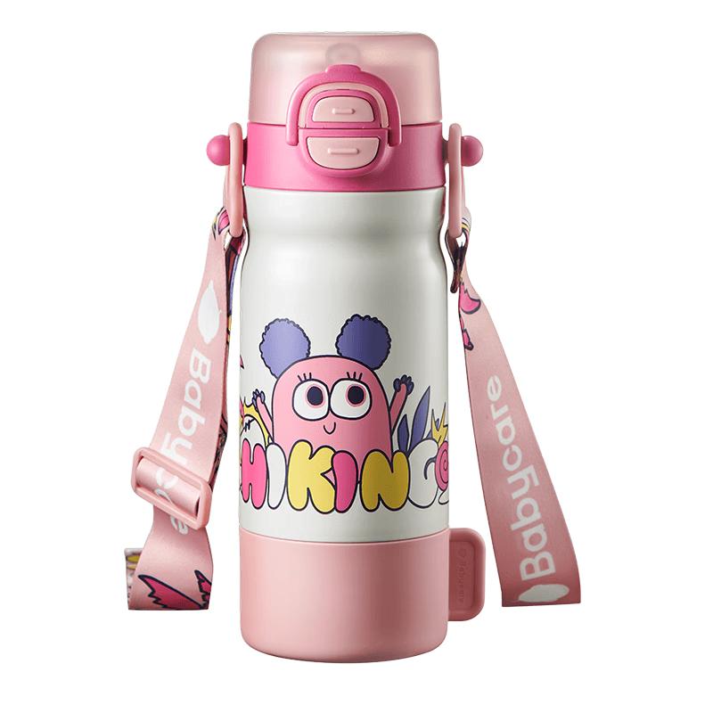 Babycare 4-in-1 Kids 316 Stainless Steel Insulated Straw Bottle, 550ml