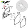 10PCS Car Door Trim Clips, Waterproof Molding, OE# 83219-22000.