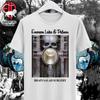 Camiseta de Algodón Blanca Emerson Lake And Palmer Band Brain Salad Surgery TU459