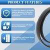 2pcs Roof Drip Moulding Side Finish Strip Rubber Black for Toyota Yaris Hatchback 2006 2007 2008 2009 2010 2011 2012 2013 2014