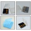 10Pcs Plastic Battery Holder Case AA AAA Hard Plastic Storage Box Cover For 14500 Battery Organizer Container Case
