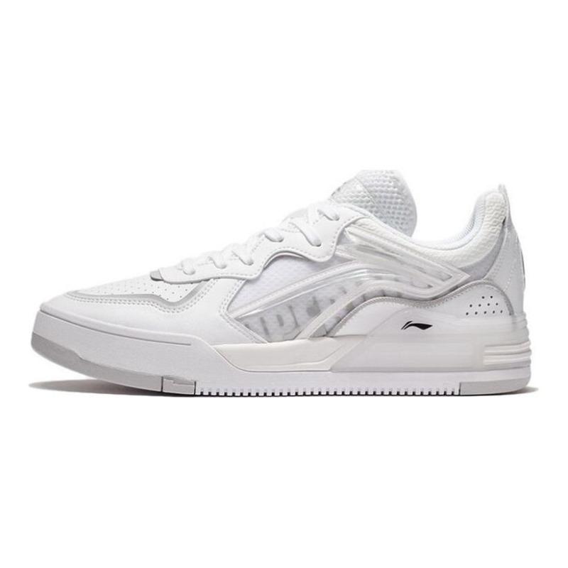 Li-Ning Wave V1 Mens Low Top Skate Shoes White AGCS029-3 39