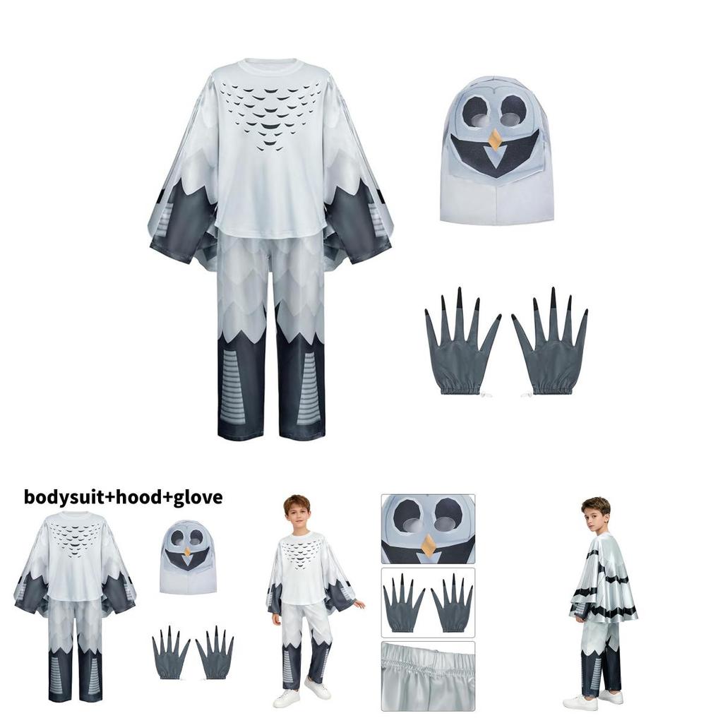 99 Nights In The Forest Owl Animal Costume For Kids And Teens With Polyester Fabric