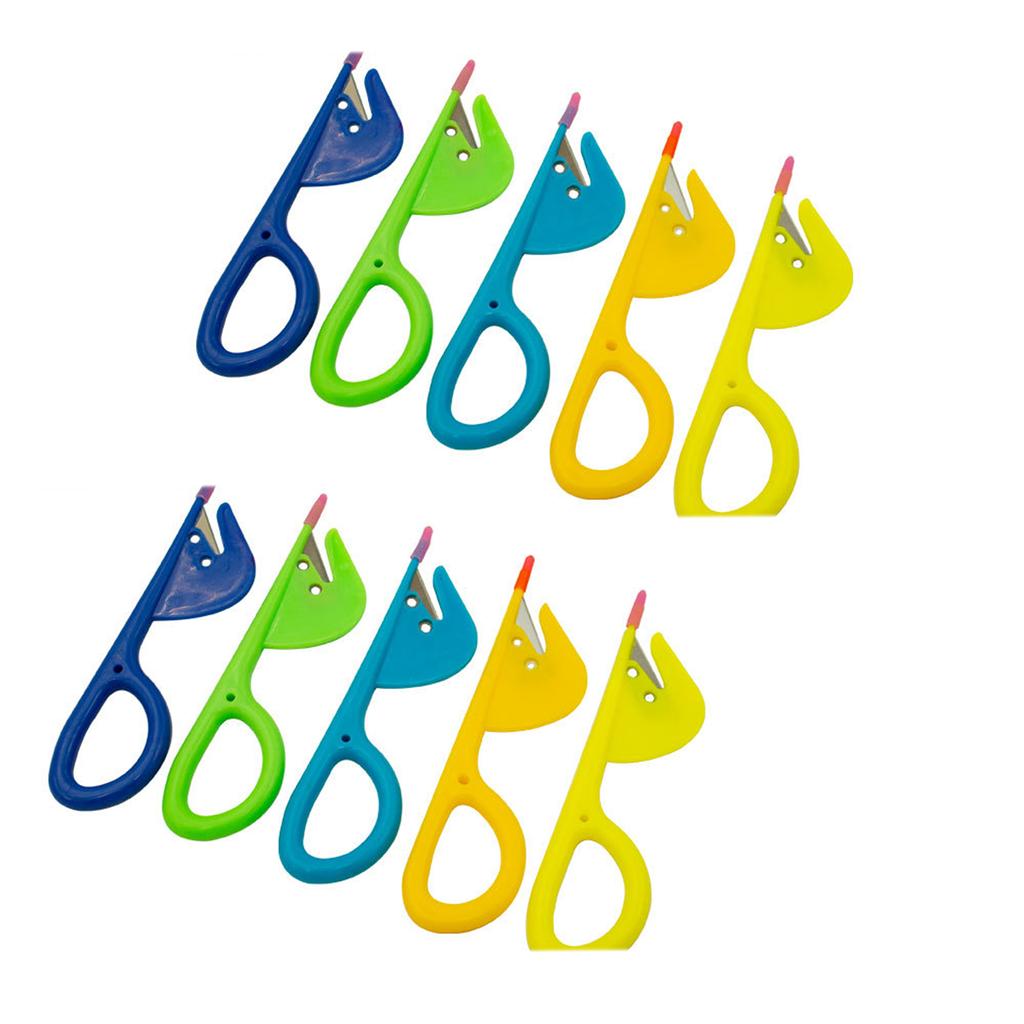 10 Pieces Durable Poultry Gutting Tool Poultry Cleaning Knife Thickened Poultry Intestine Scissors Suitable for Home Use