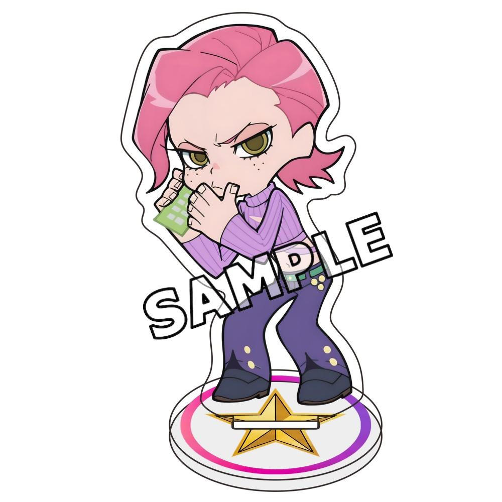 Anime JoJo's Bizarre Adventure Giorno Bruno Dio Acrylic Stand 10cm Figure key Cosplay Props Desktop Decor Birthday Gift