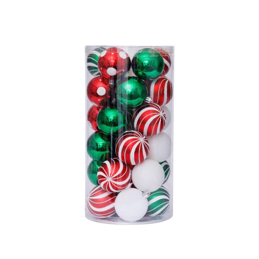30pcs Christmas Tree Xmas Balls Decorations Baubles Party Wedding Ornament