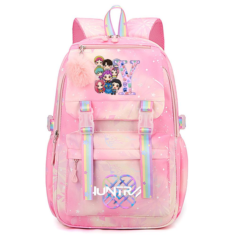 

Cartoon K-Pop Demon Hunters Printed Large Capacity Waterproof Backpack Teenger Student Girl Boy Schoolbag Bookbag Women waterproof Travel Bag Rucksak