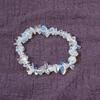 Natural Chakra Crystal Chip Bracelet Genuine Crystal  Healing Energy Jewelry Ideal Gift for Yoga Meditation Lovers