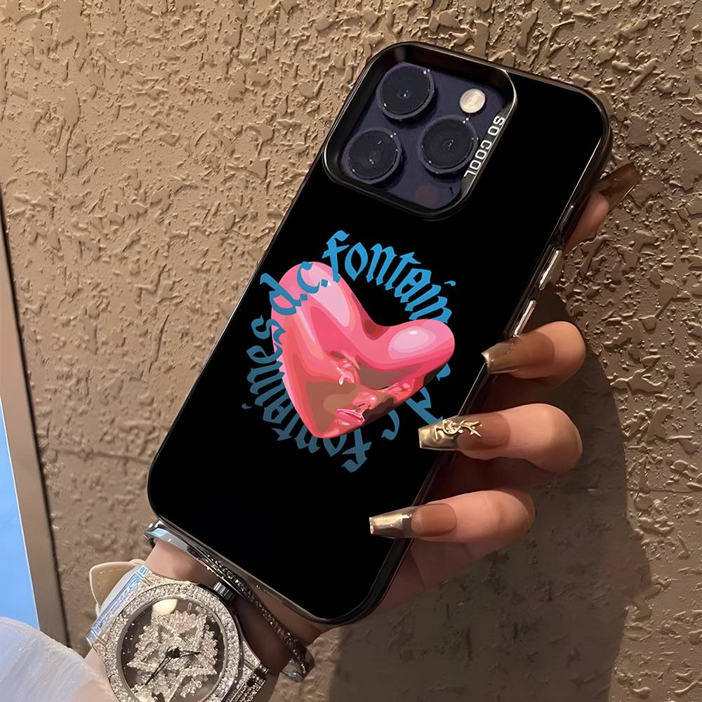 Fontaines DC Romance For iPhone 17,16,15,14,13,12,11,Mini,Pro,E,SE4,XS,MAX Black Shockproof Candy Matte Cover