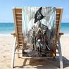 Beach Towel with A-Assassin's Creed Pattern - soft,absorbent,machine washable