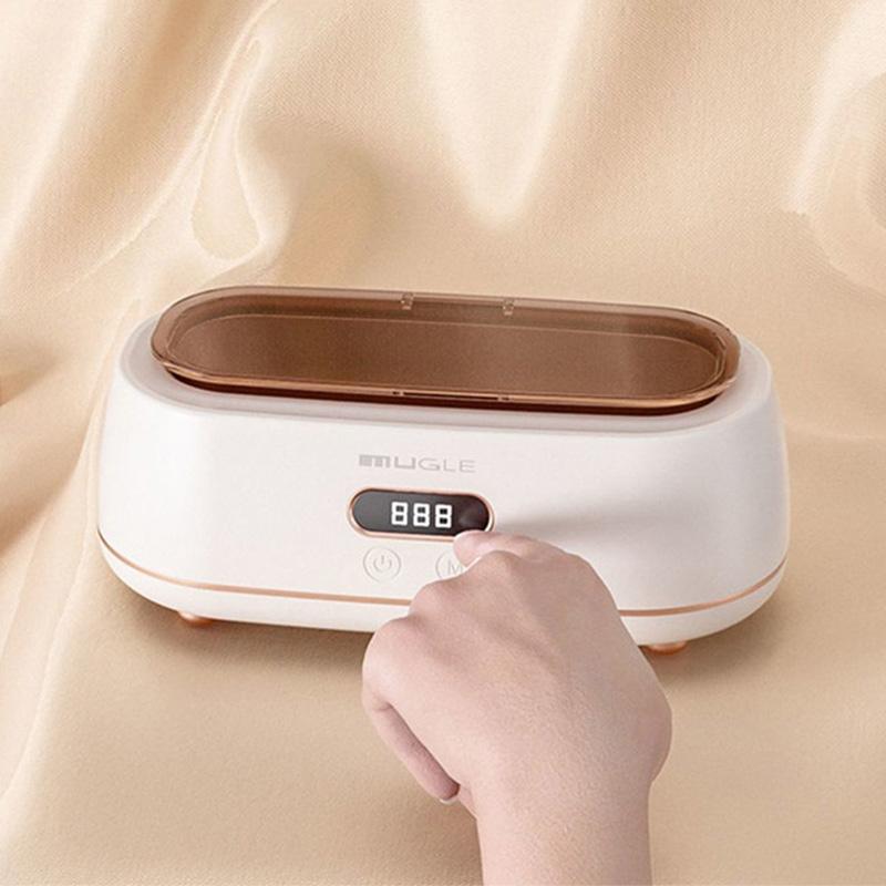 400ml Ultrasonic Cleaner Portable Washing Machine Ultrasound Bath Sonic Cleaning Devices For Stainless Steel Home Appliances
