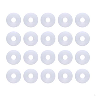 20 Pieces Airless Paint Sprayer Gaskets Tip Nylon Flat Spacers Leakproof for