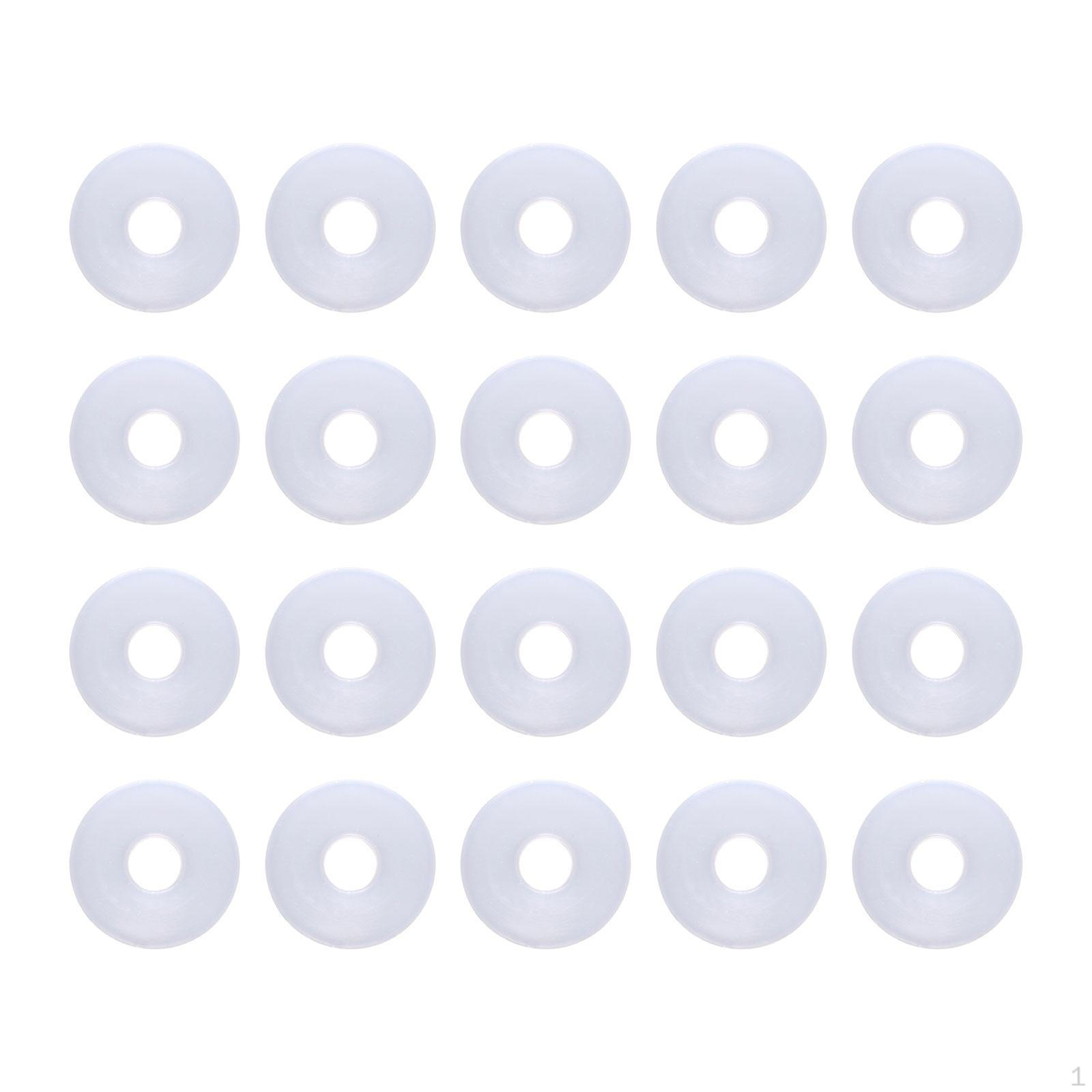 

20 Pieces Airless Paint Sprayer Gaskets Tip Nylon Flat Spacers Leakproof for